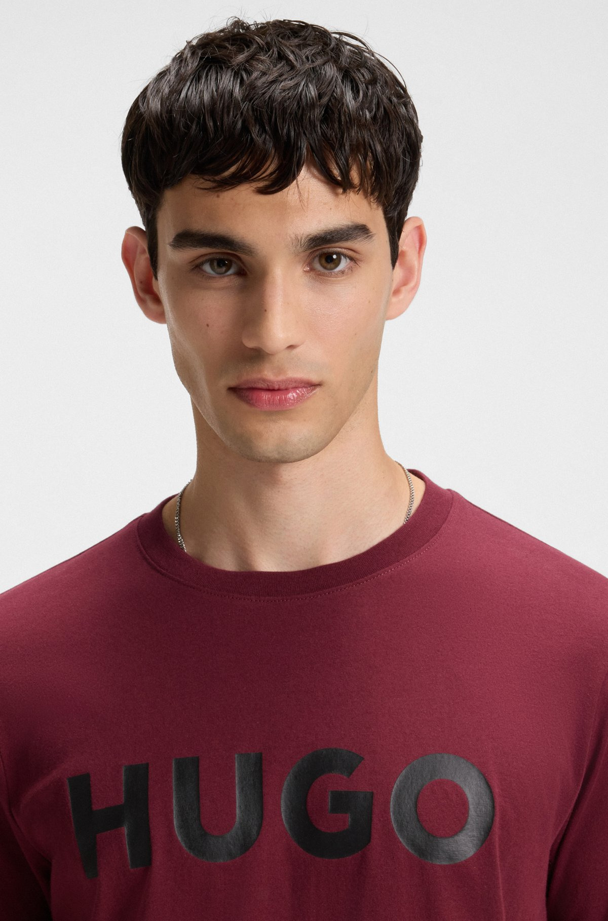 REGULAR-FIT T-SHIRT IN COTTON JERSEY WITH LOGO ARTWORK - 3