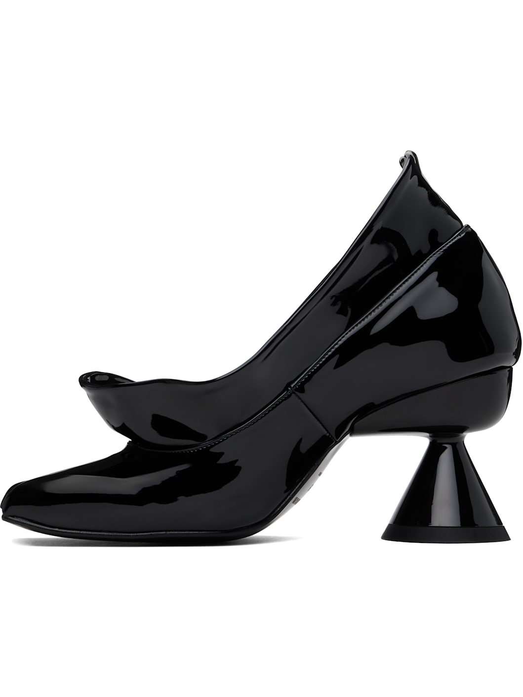 Black Diablo Saturn Heels - 3