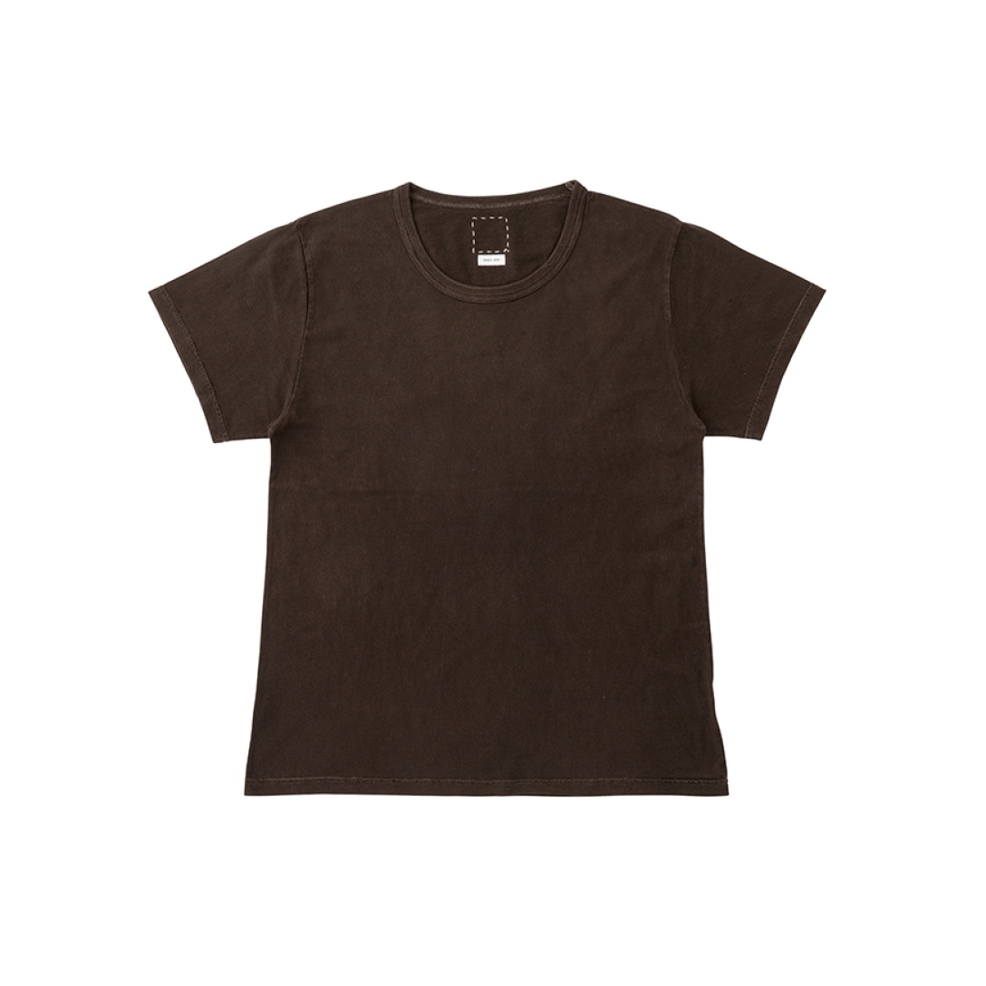 A-LINE TEE S/S (N.D.) DK.MUD - 1