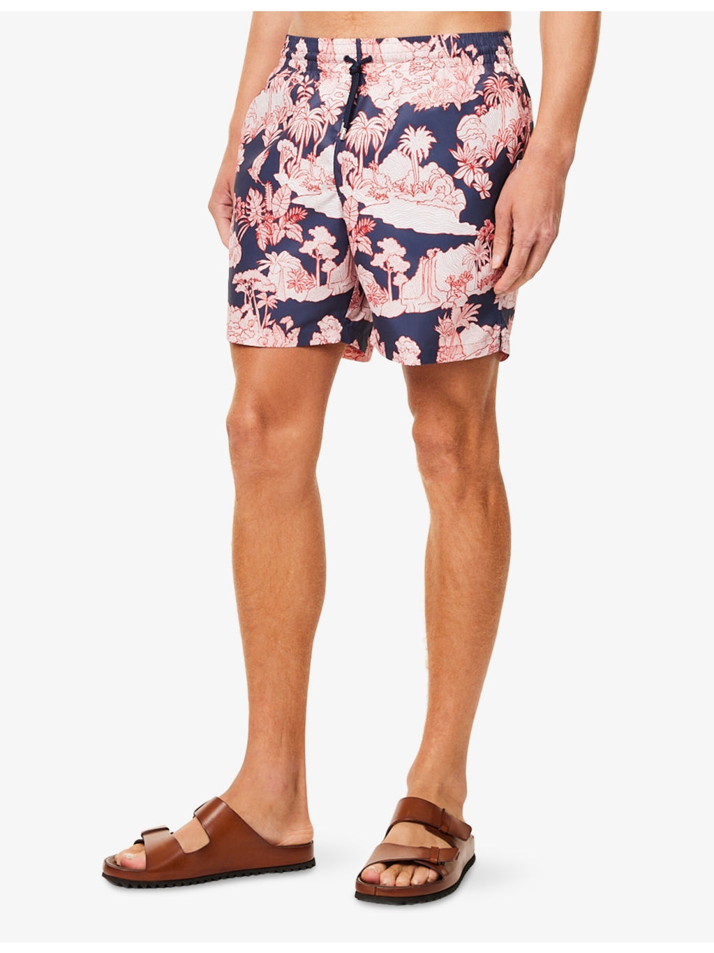 Maui Graphic-Pattern Swim Shorts - 3