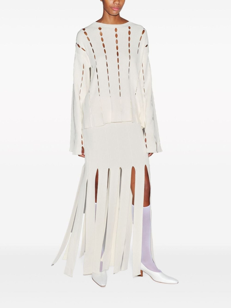 ROSETTA GETTY cut-out jumper outlook