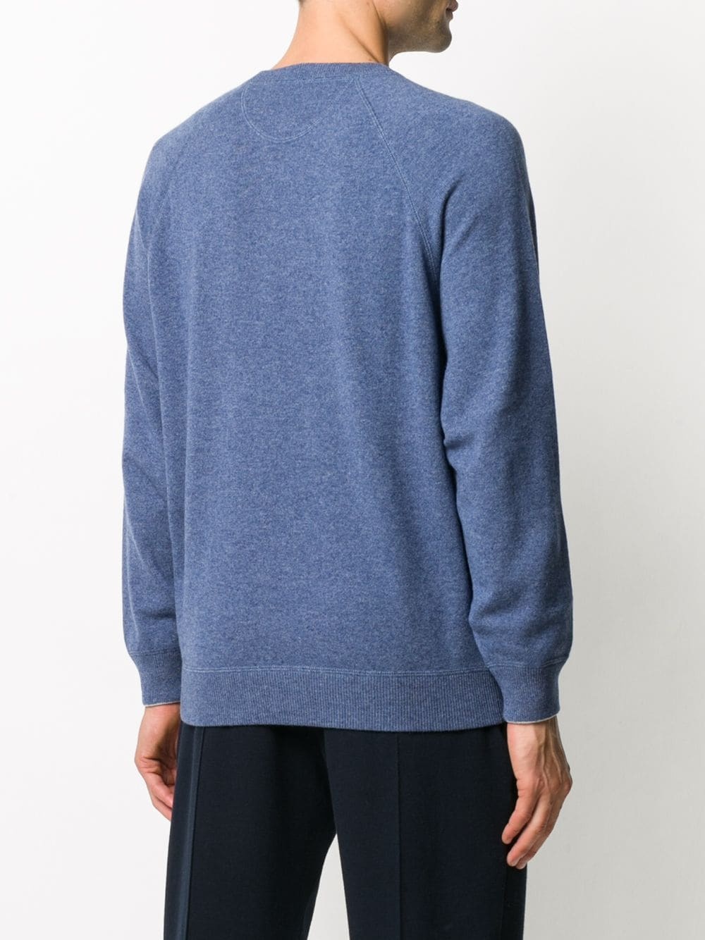 long-sleeved crewneck jumper - 4