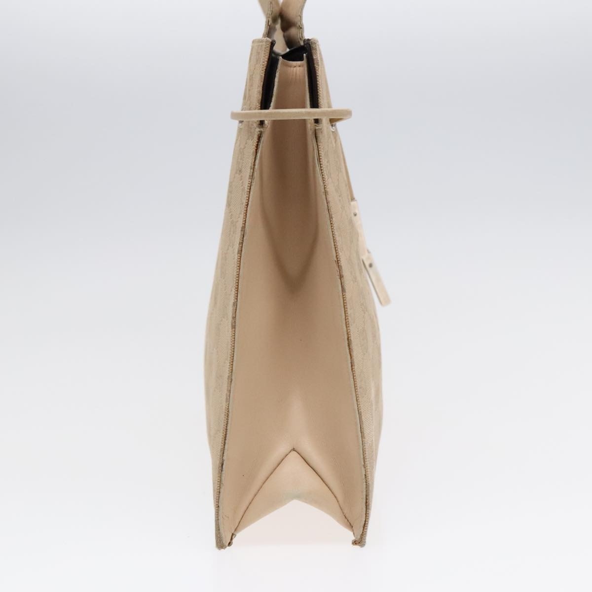 GUCCI GG Canvas Tote Bag Beige Silver 002 002 - 3