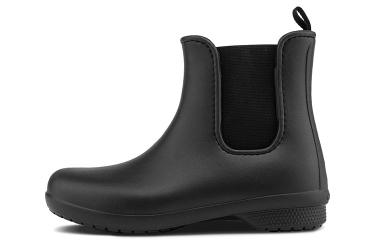 (WMNS) Crocs Freesail Chelsea Boots 'Black' 204630-060 - 2
