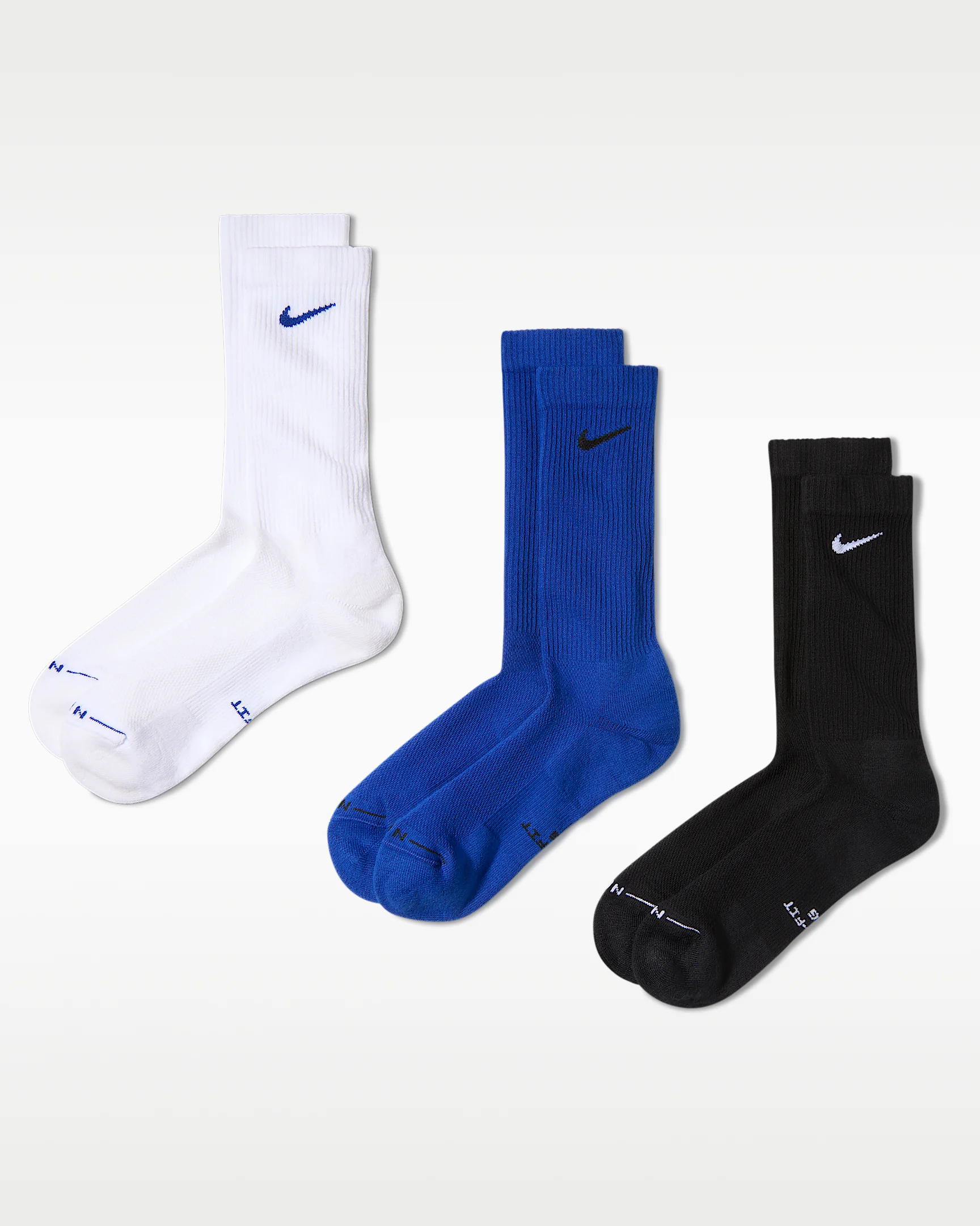 Nike Everyday Elevated Crew Socks (3 Pairs) - 1