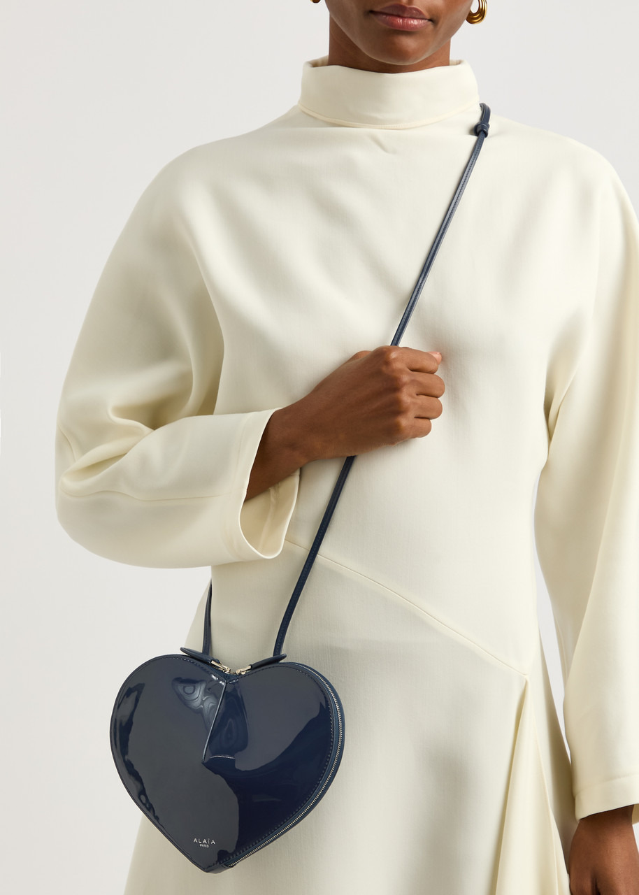Alaïa Le Coeur Patent Leather Cross-body bag - 5