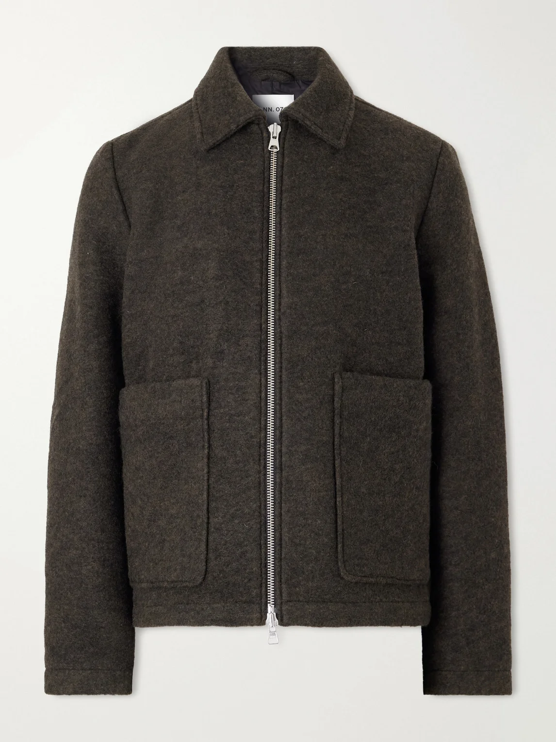 Gael Brushed Wool-Blend Jacket - 1