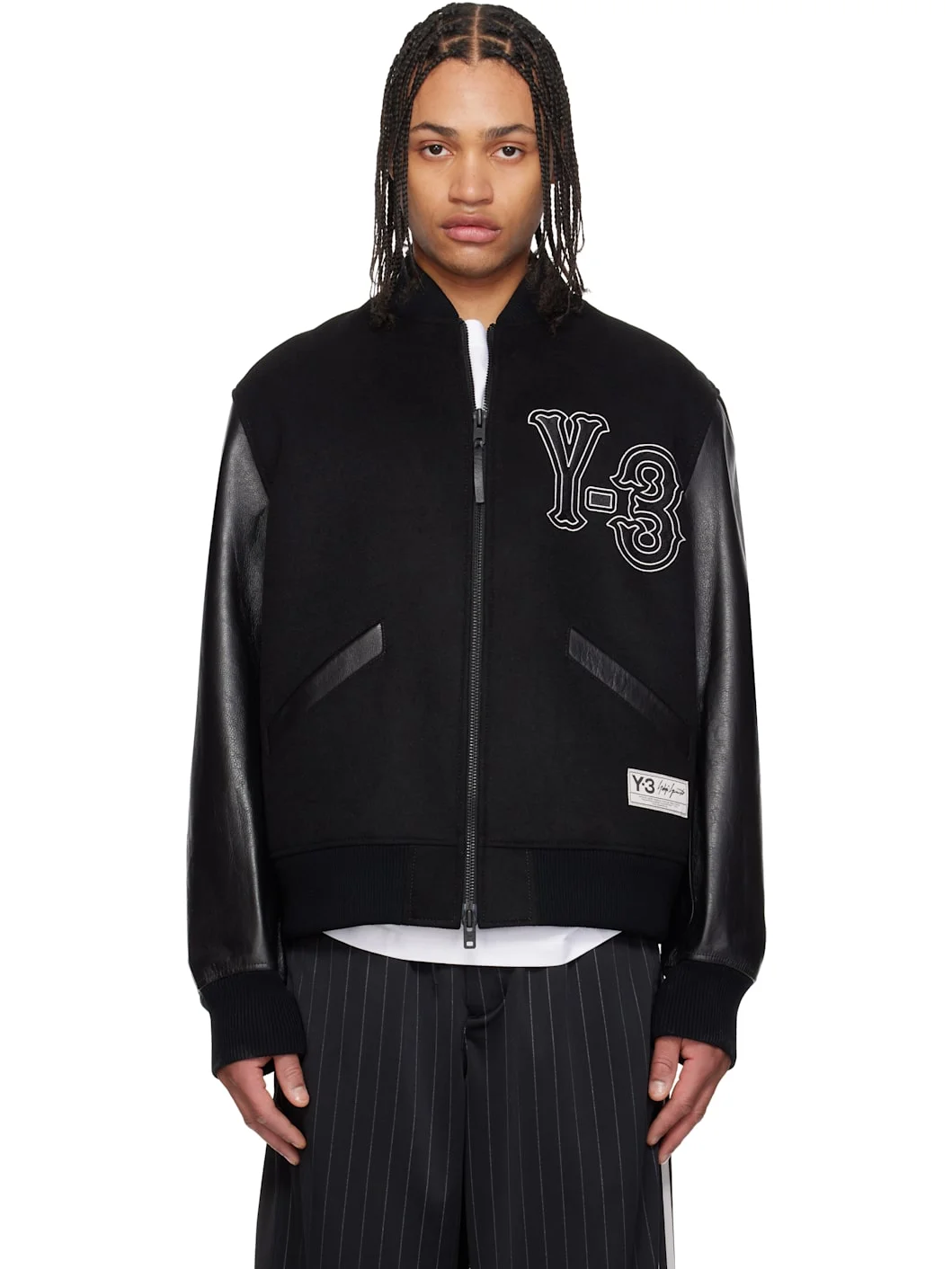 Black Collegiate Jacket - 1