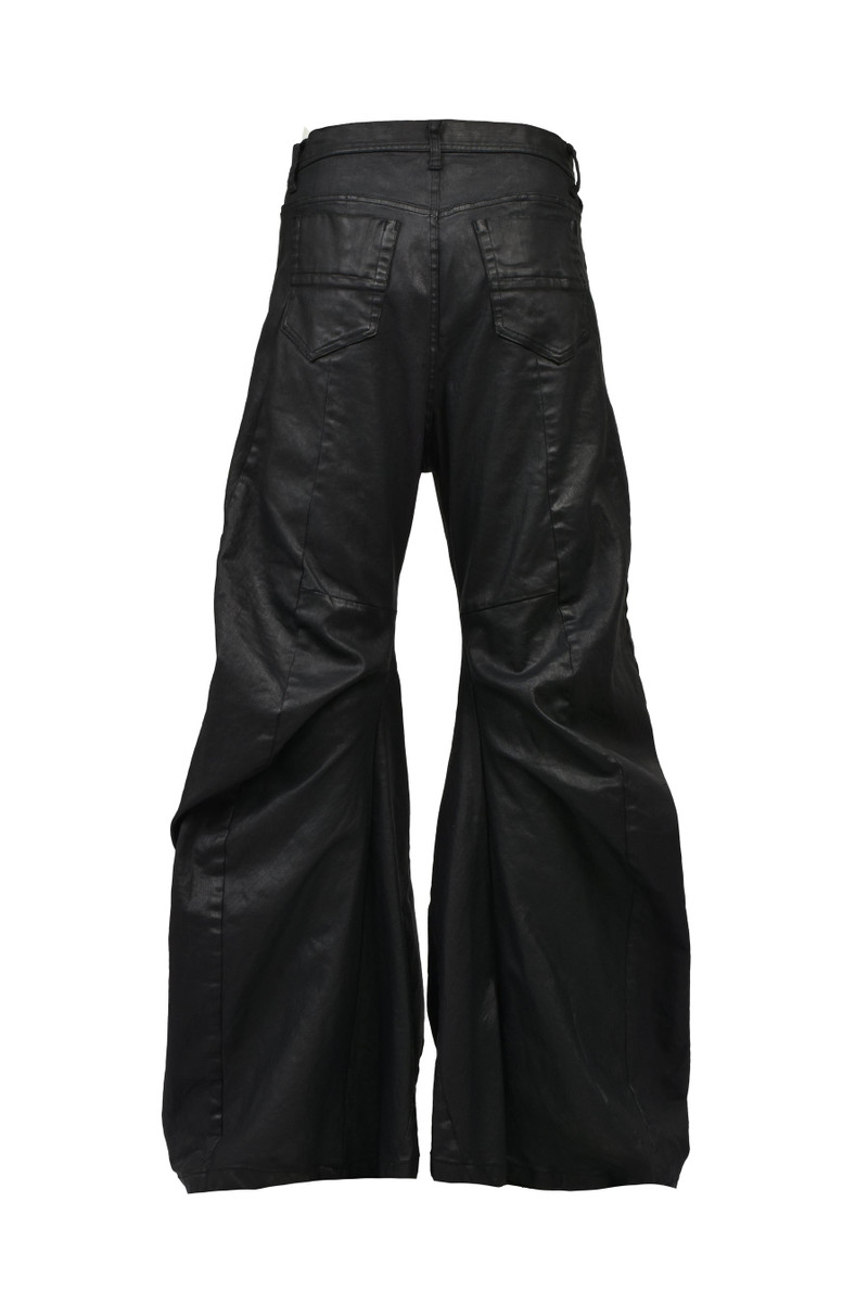 Julius 10oz COATED STRETCH DENIM PANTS / BLK outlook
