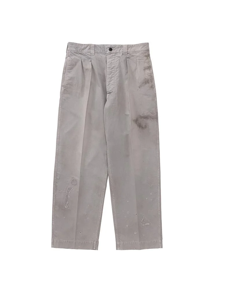 FURROW CHINO CRASH GREY - 1