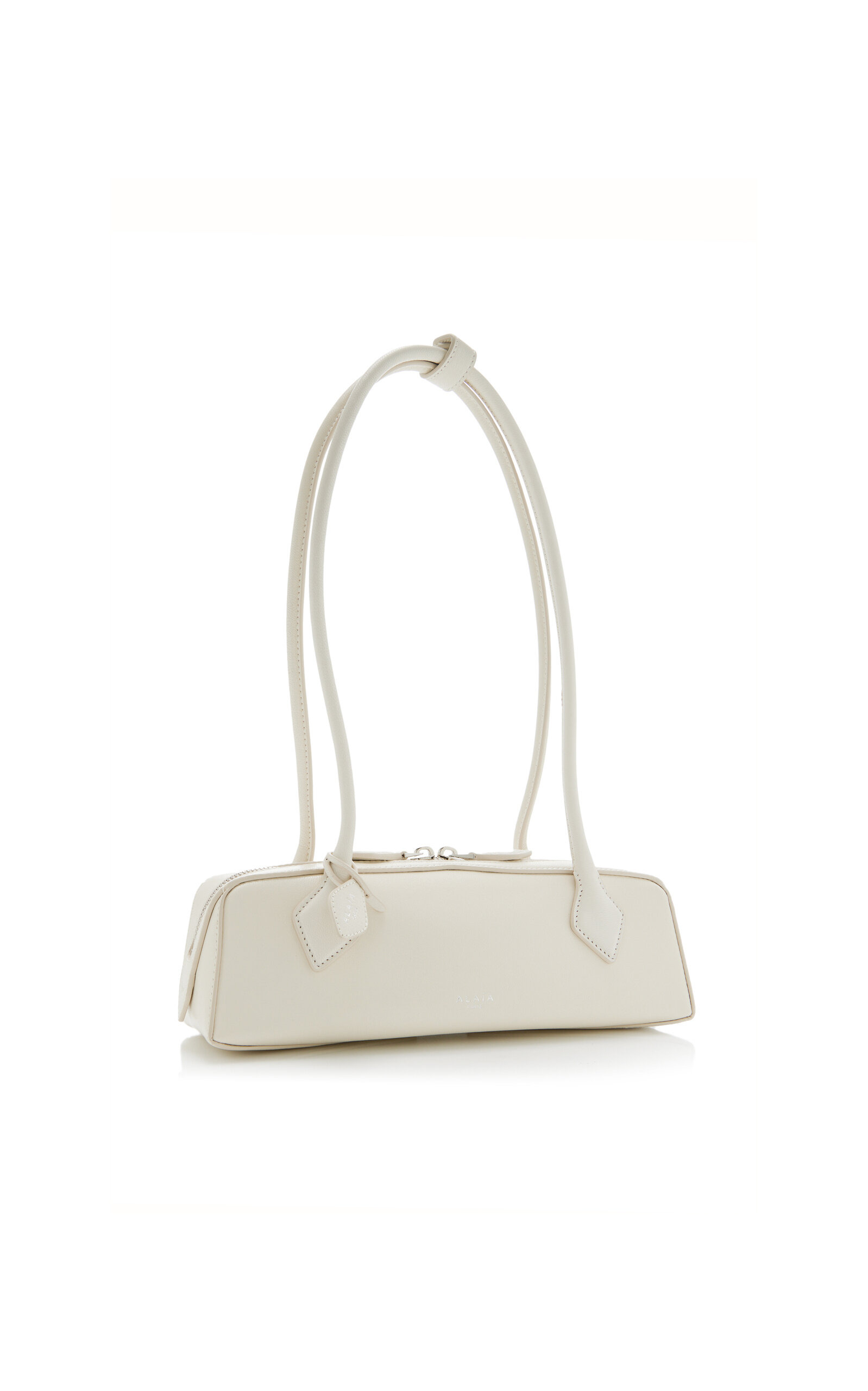 Le Teckel Small Leather Shoulder Bag pink - 4