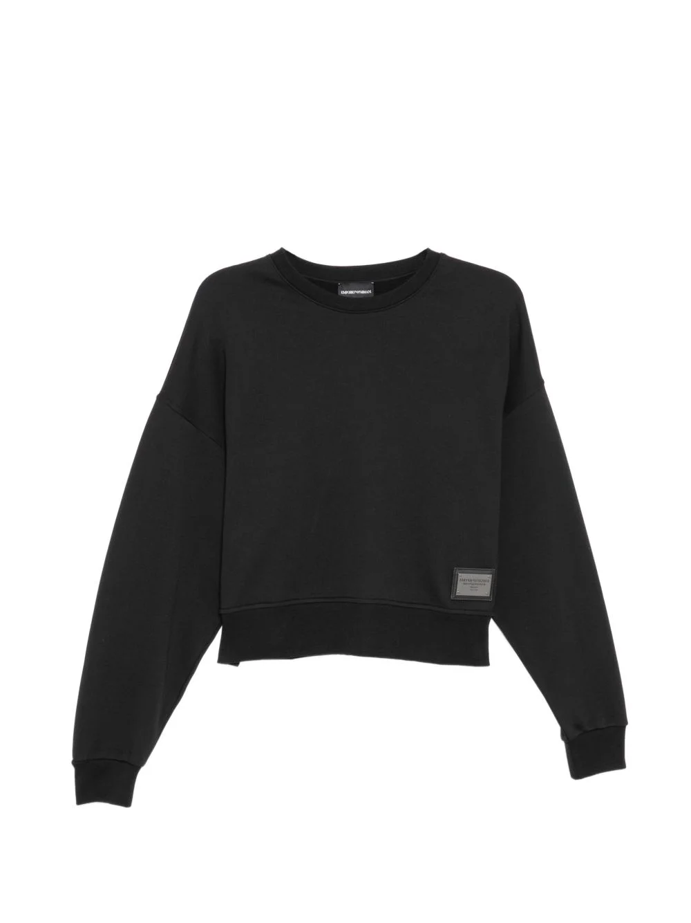 boxy cropped sweatshirt - 1
