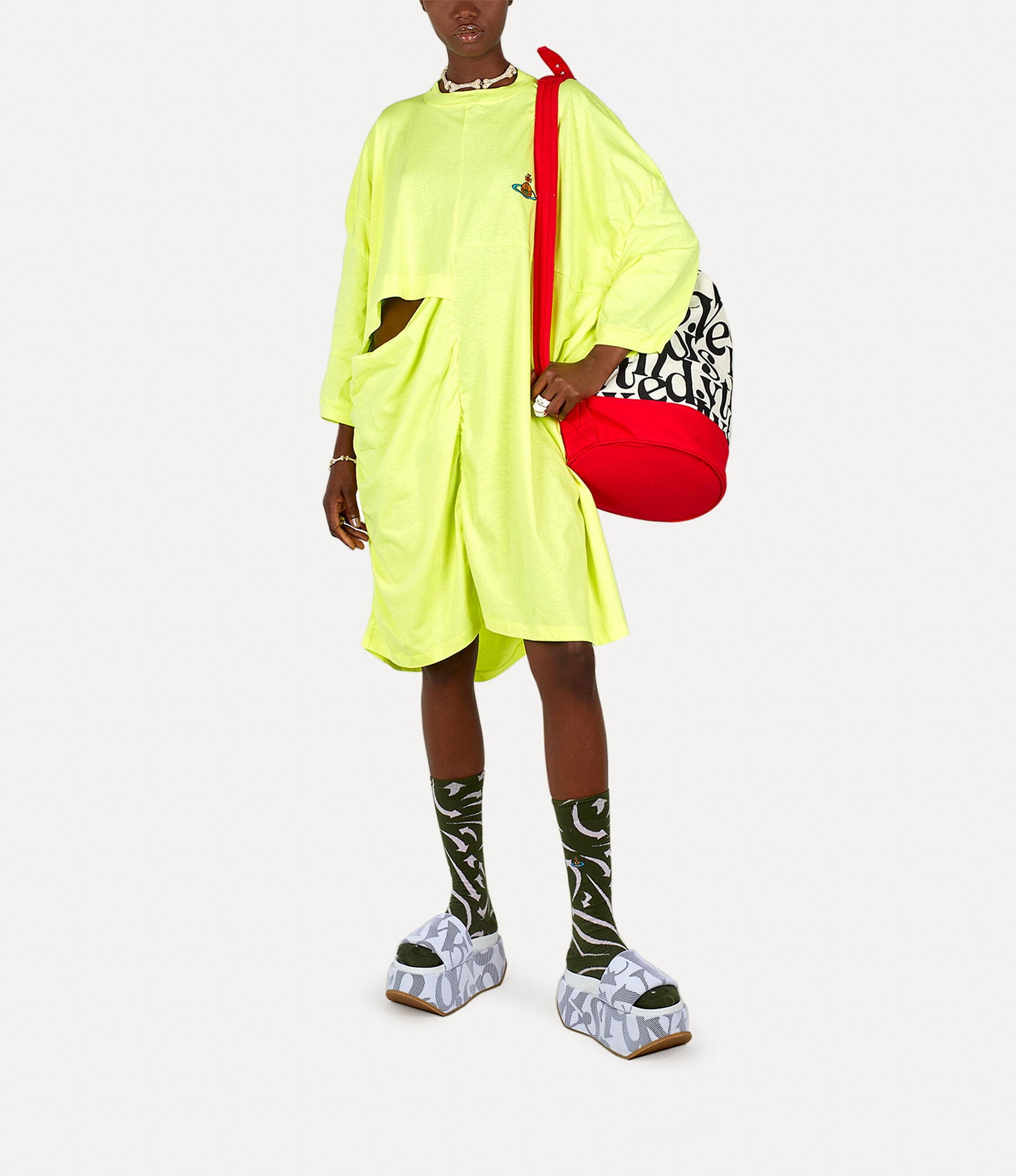 DOLLY OVERSIZE T-SHIRT MULTICOLOUR ORB - 5