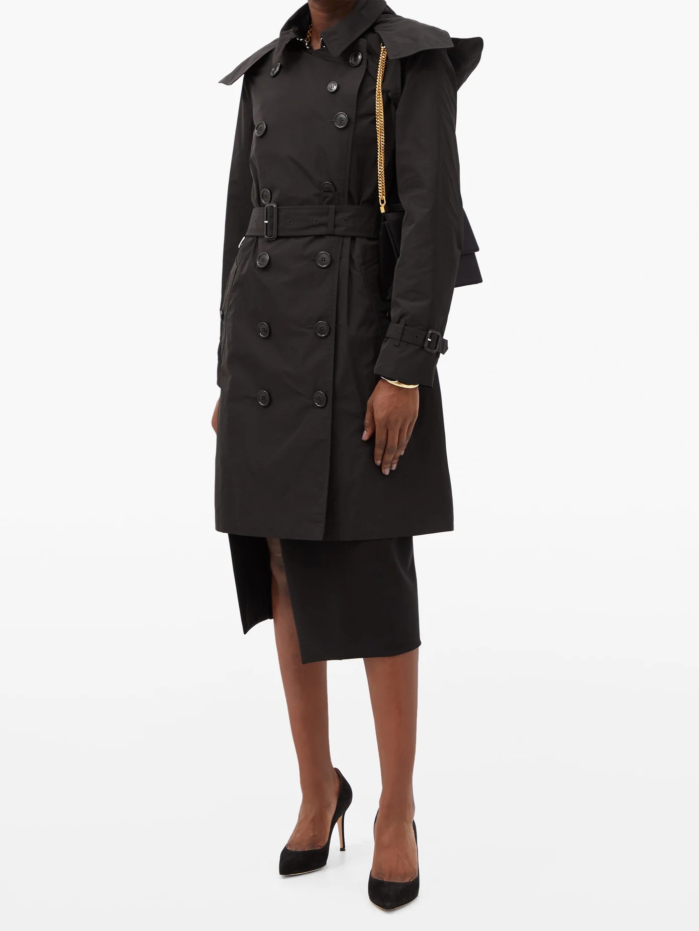 Kensington taffeta trench coat - 2