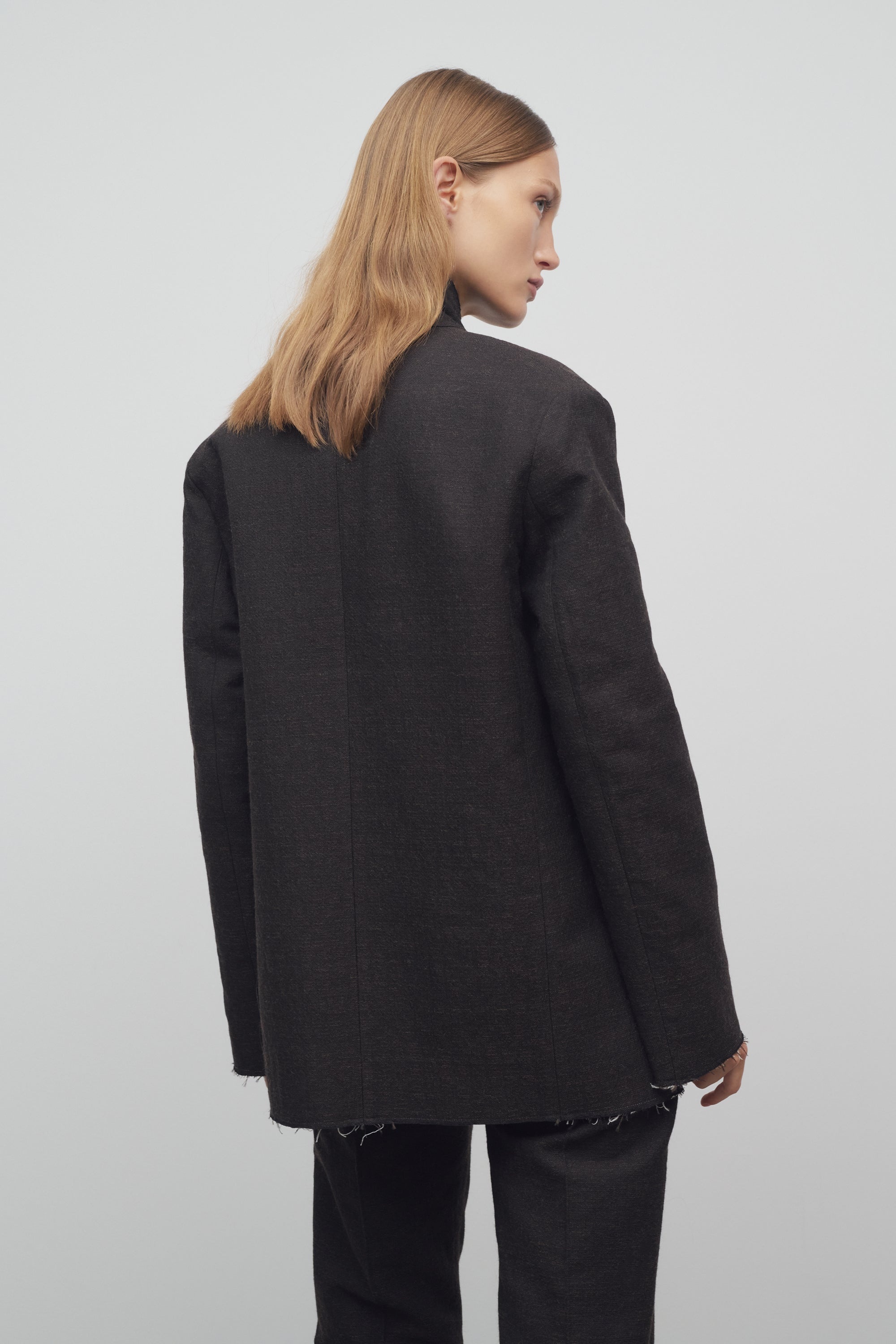 Lysandre Jacket in Cotton and Wool - 5