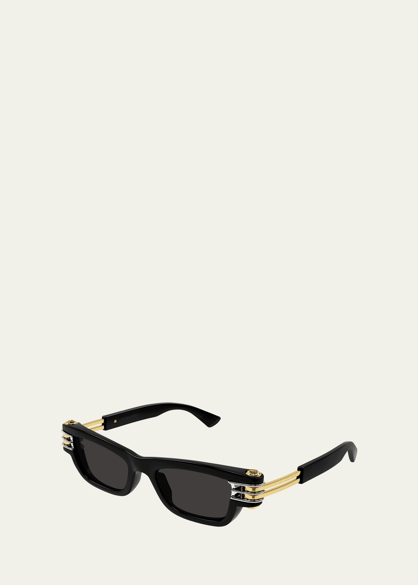 Bolt Plastic Rectangle Sunglasses - 2
