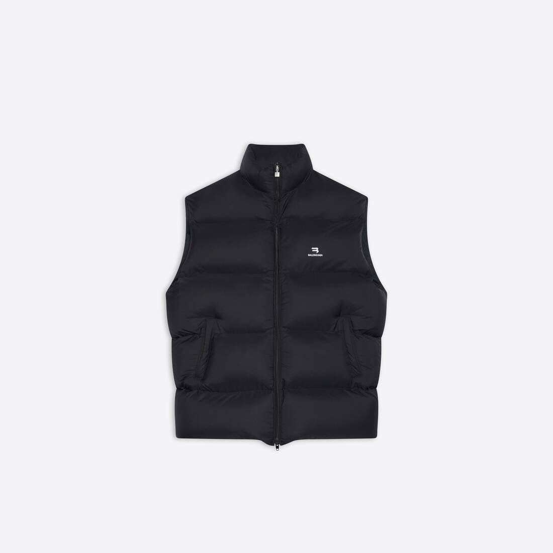 Men's Sporty B Cosy Gilet  in Black - 1