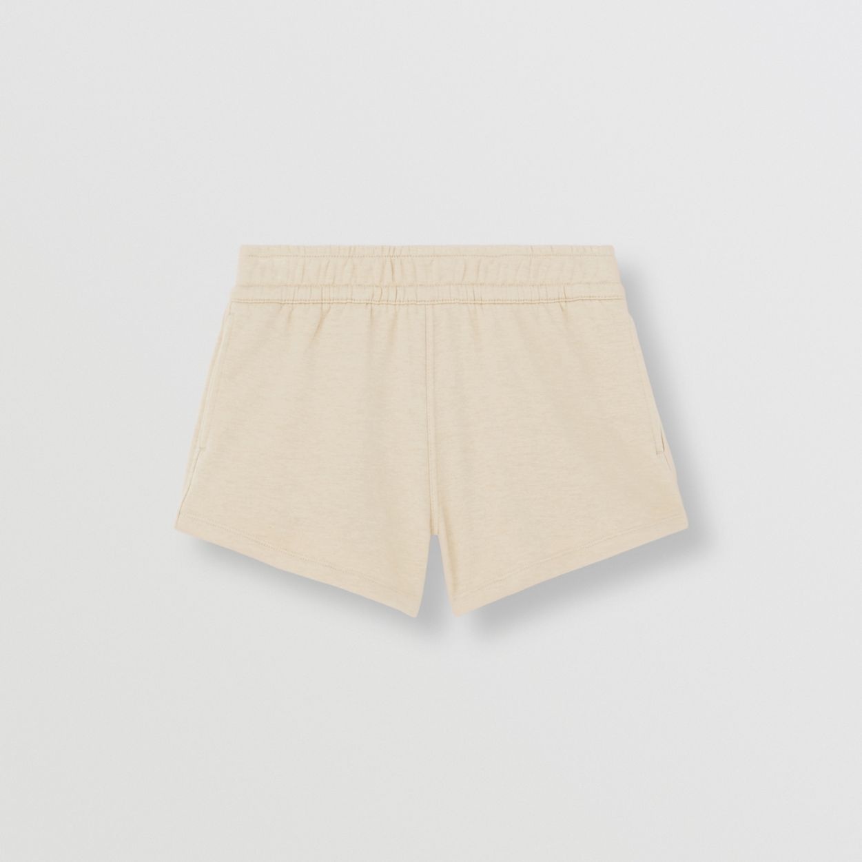 Logo Detail Cotton Cashmere Shorts - 1