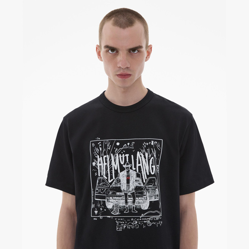 SCRIBBLED COWBOY LOGO TEE 7