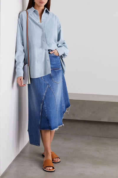 Loewe Oversized suede shirt outlook