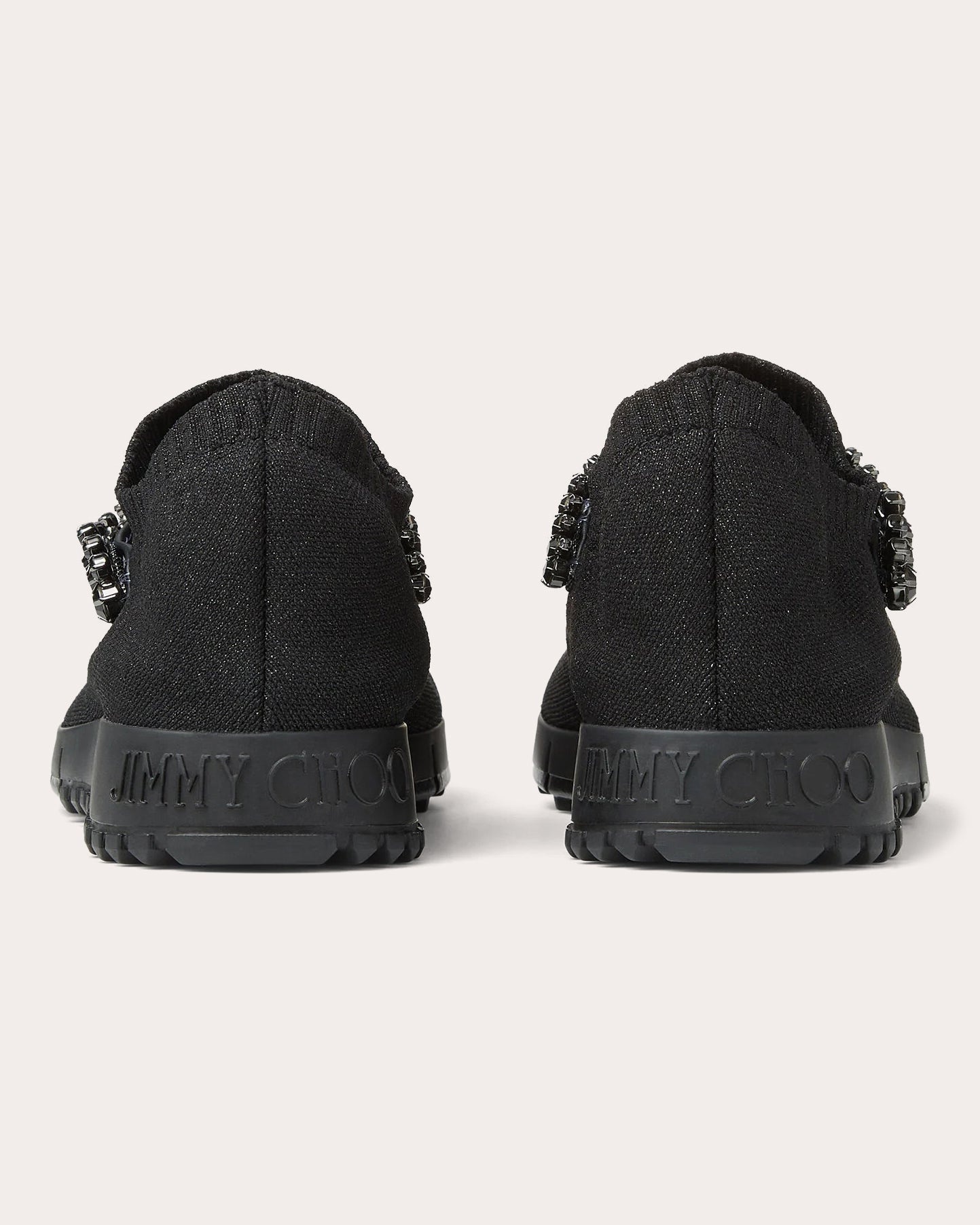 Verona Crystal-Embellished Knit Sneaker - 5