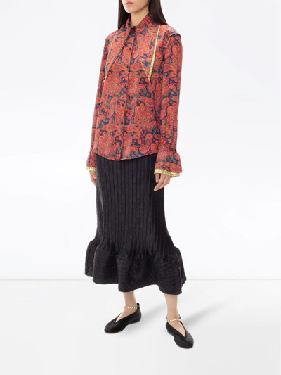 JW Anderson paisley-print blouse outlook