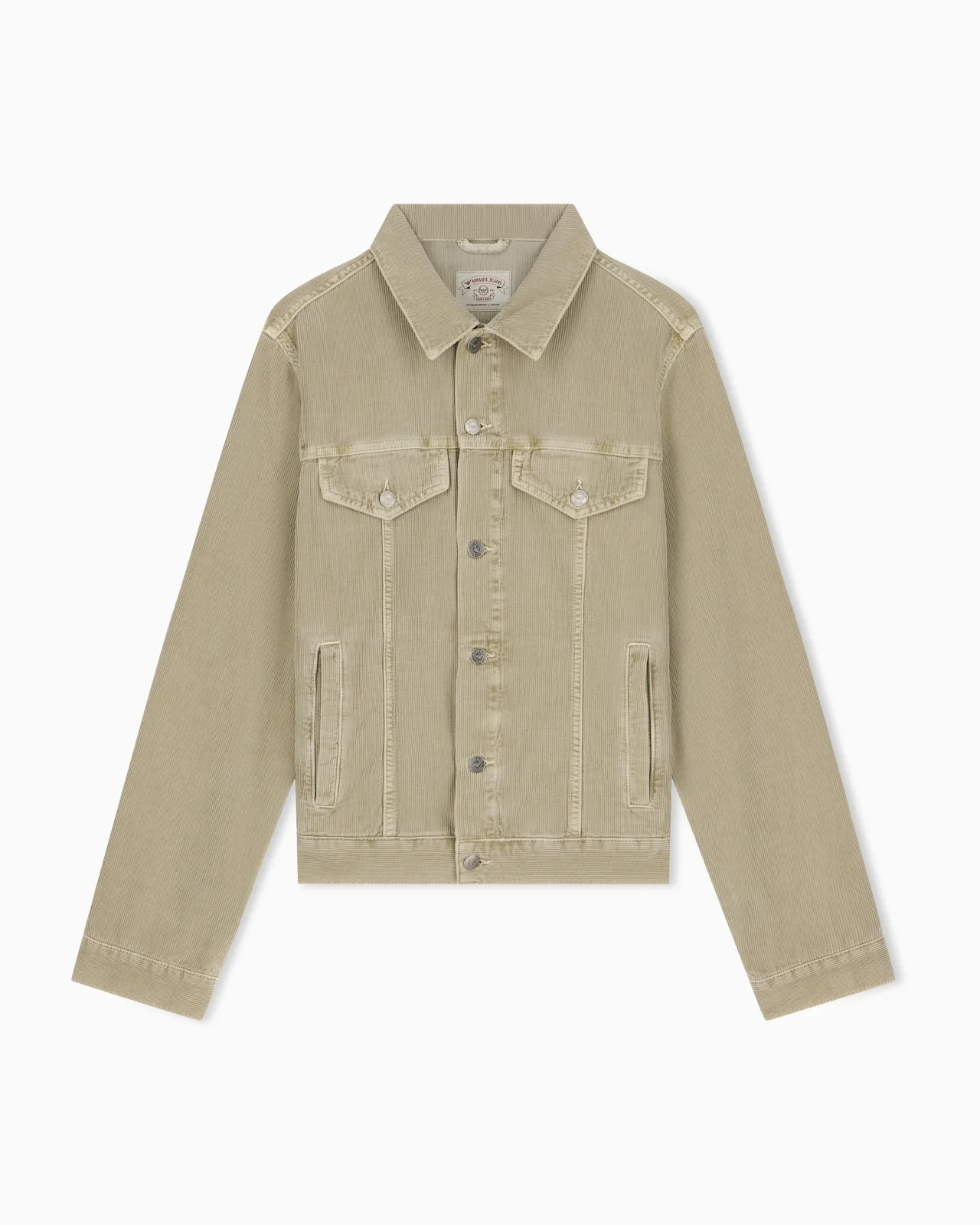 BLOUSON JACKET IN COTTON WITH REACTIVE DYE - 1