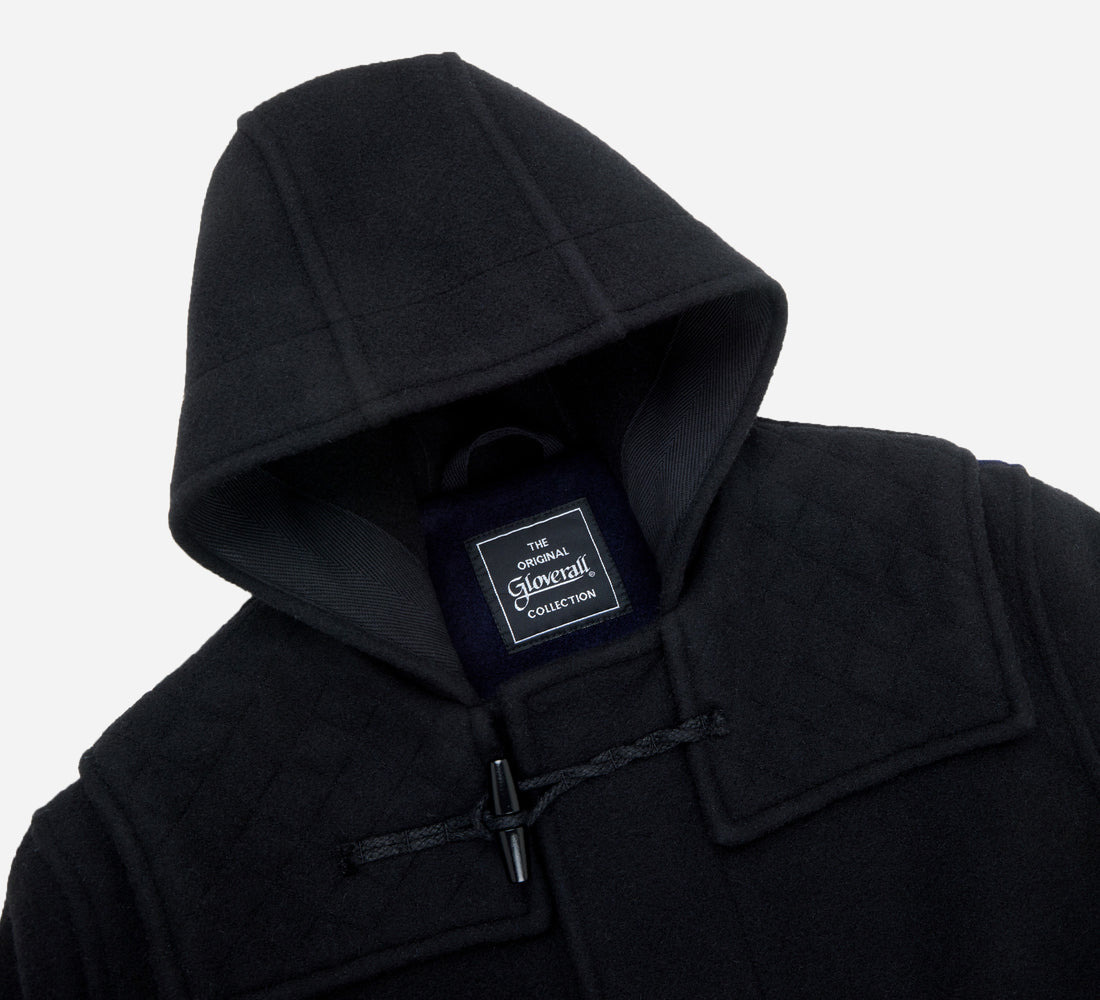 Gloverall for 3sixteen - Two-Tone Monty Duffel Coat - 4