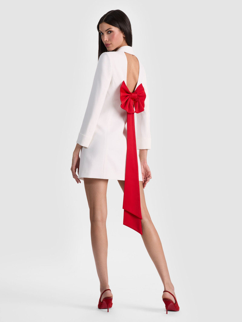 SHAWN BOW BACK BLAZER DRESS 2
