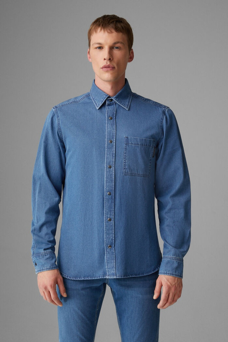Dean Denim shirt in Blue 2
