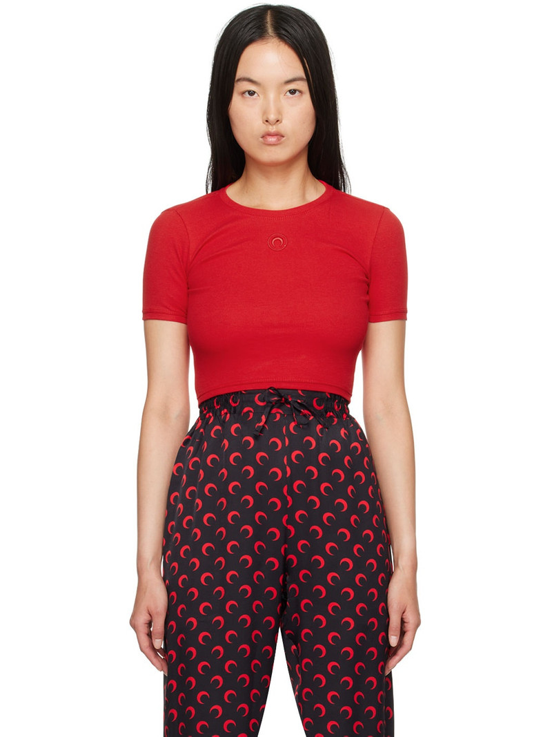 Red Moon Logo Cropped T-Shirt 1
