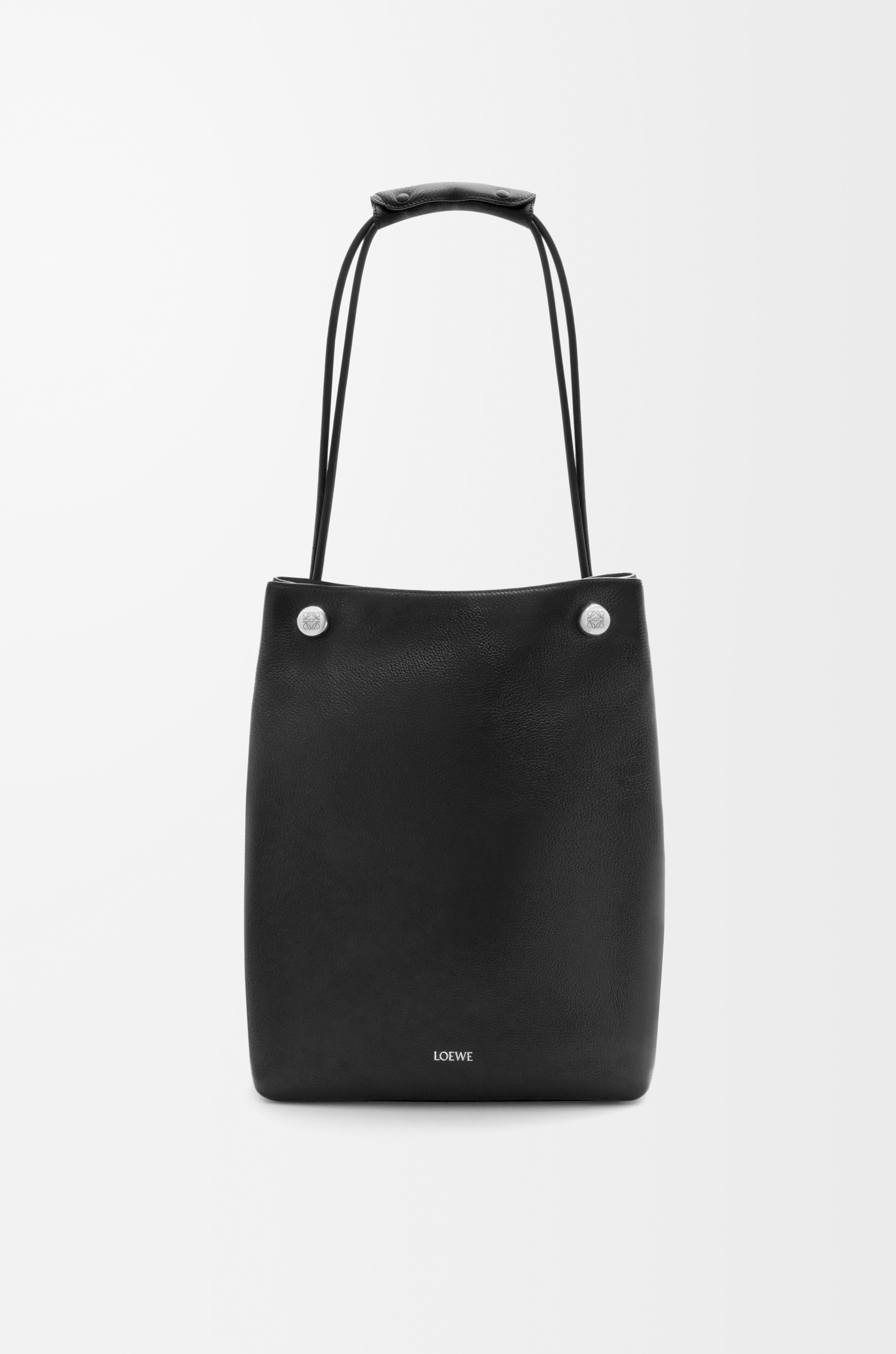 Pebble hobo in supple grained calfskin - 1