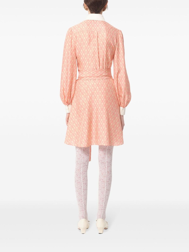 Toute La V silk dress 4
