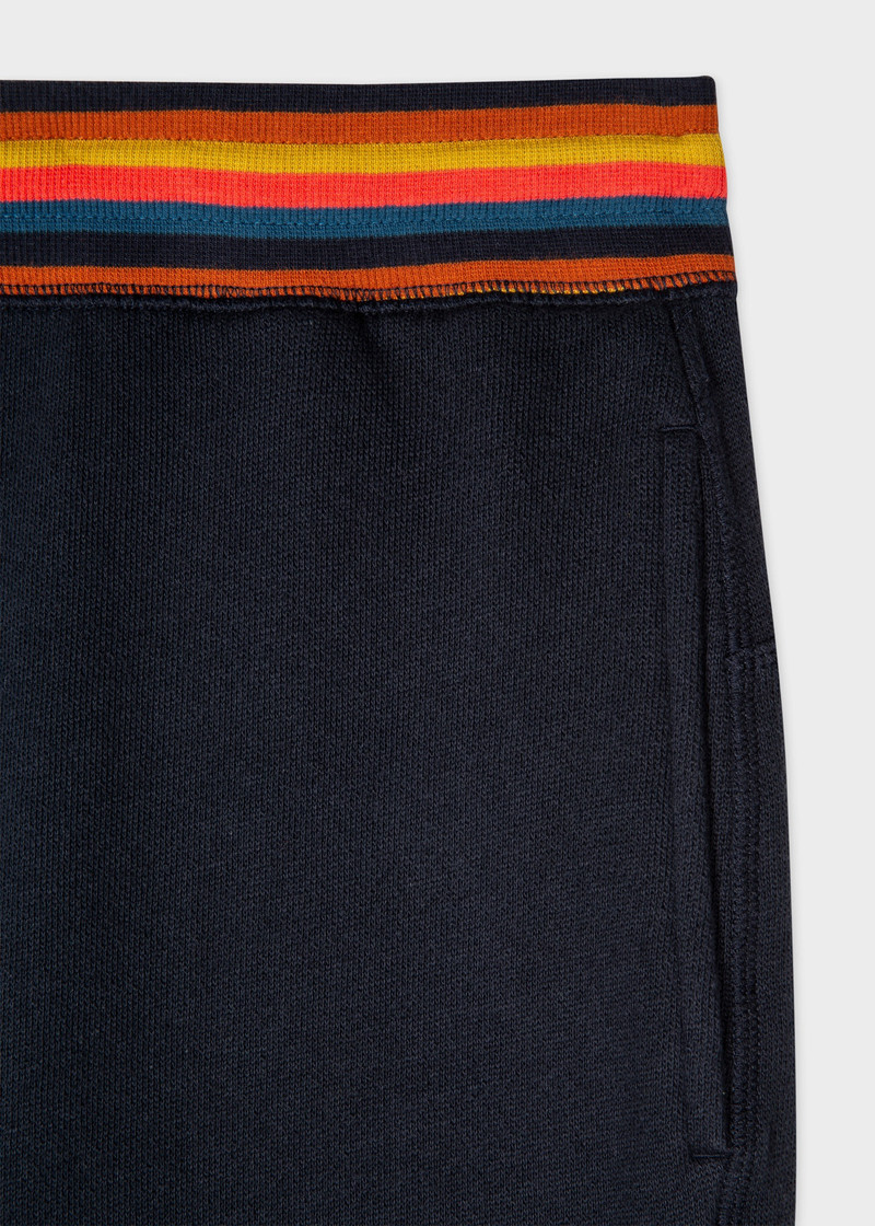 Paul Smith Jersey Lounge Shorts With 'Artist Stripe' Waistband outlook