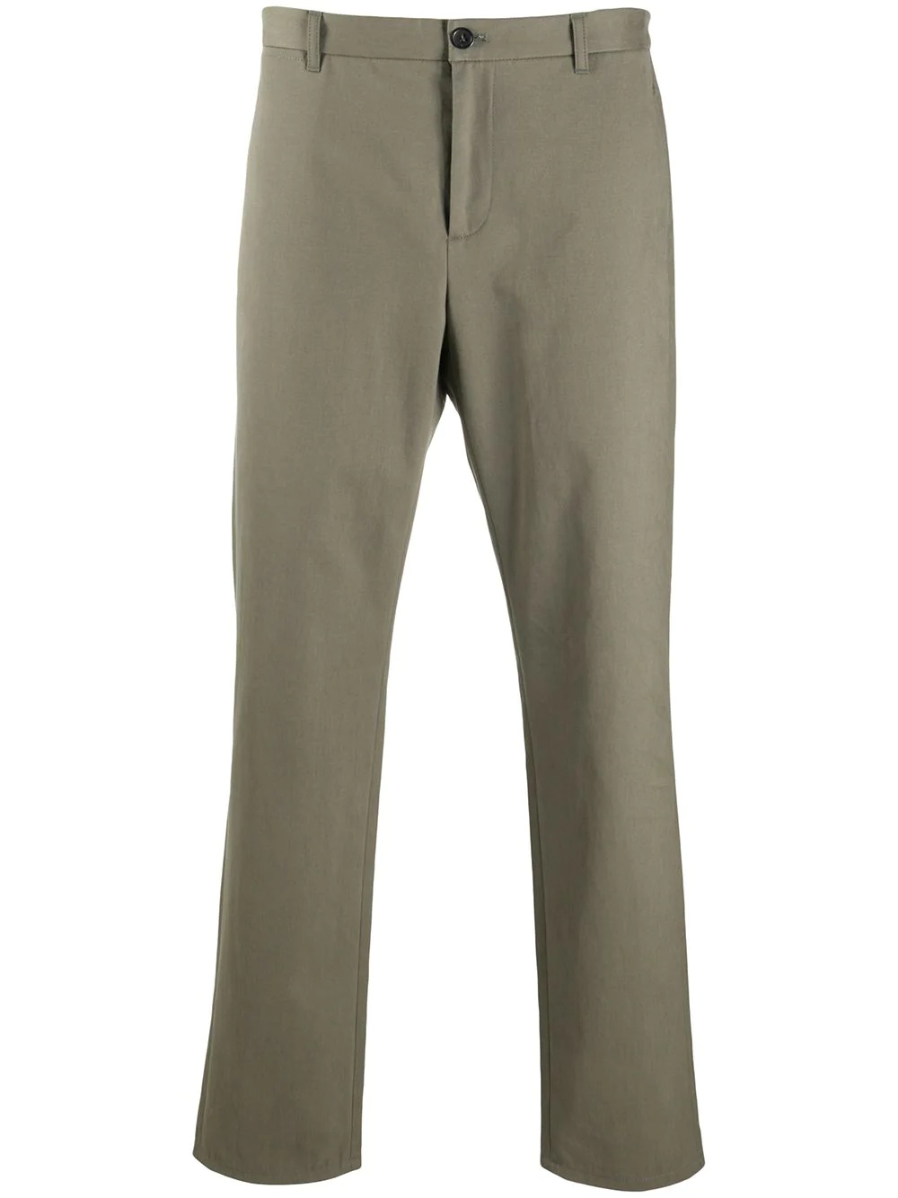 straight-leg chinos - 1