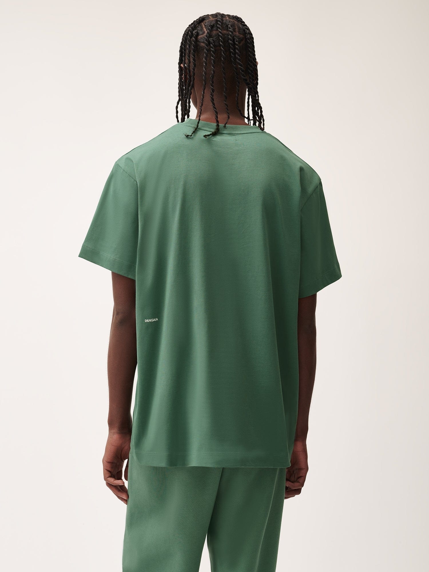 Mens 365 Midweight T-Shirt - Forest Green - 3