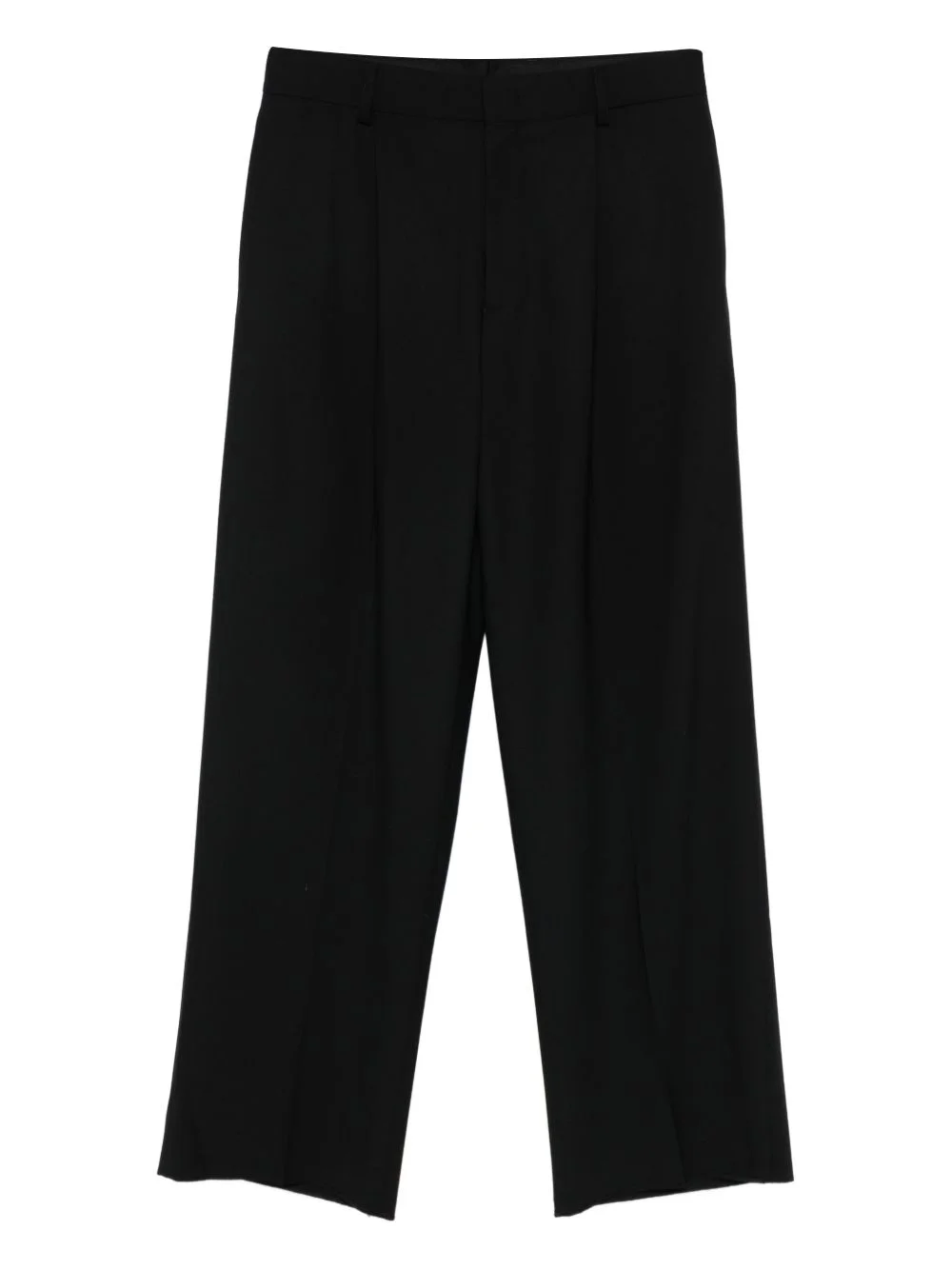 pleated-details trousers - 1
