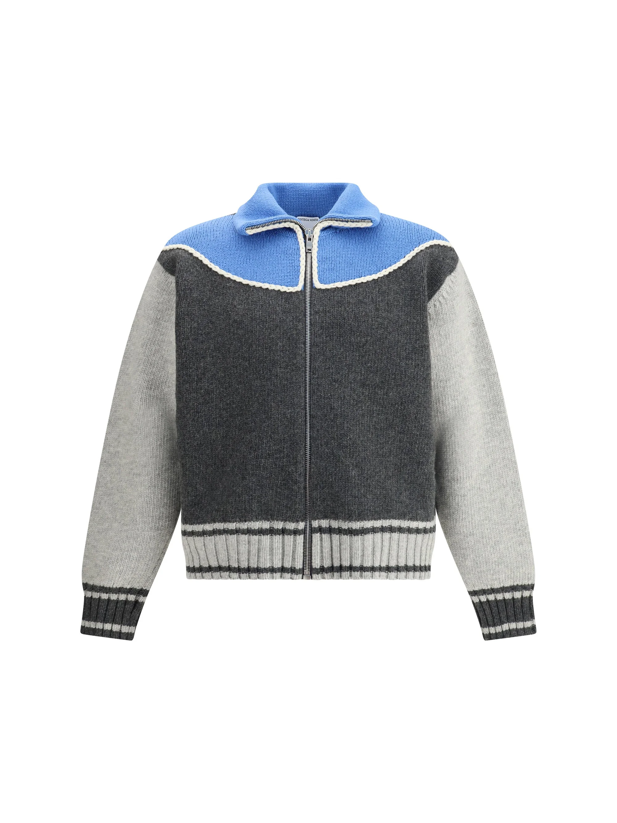 Bottega Veneta Men Wool Zipped Jacket - 1