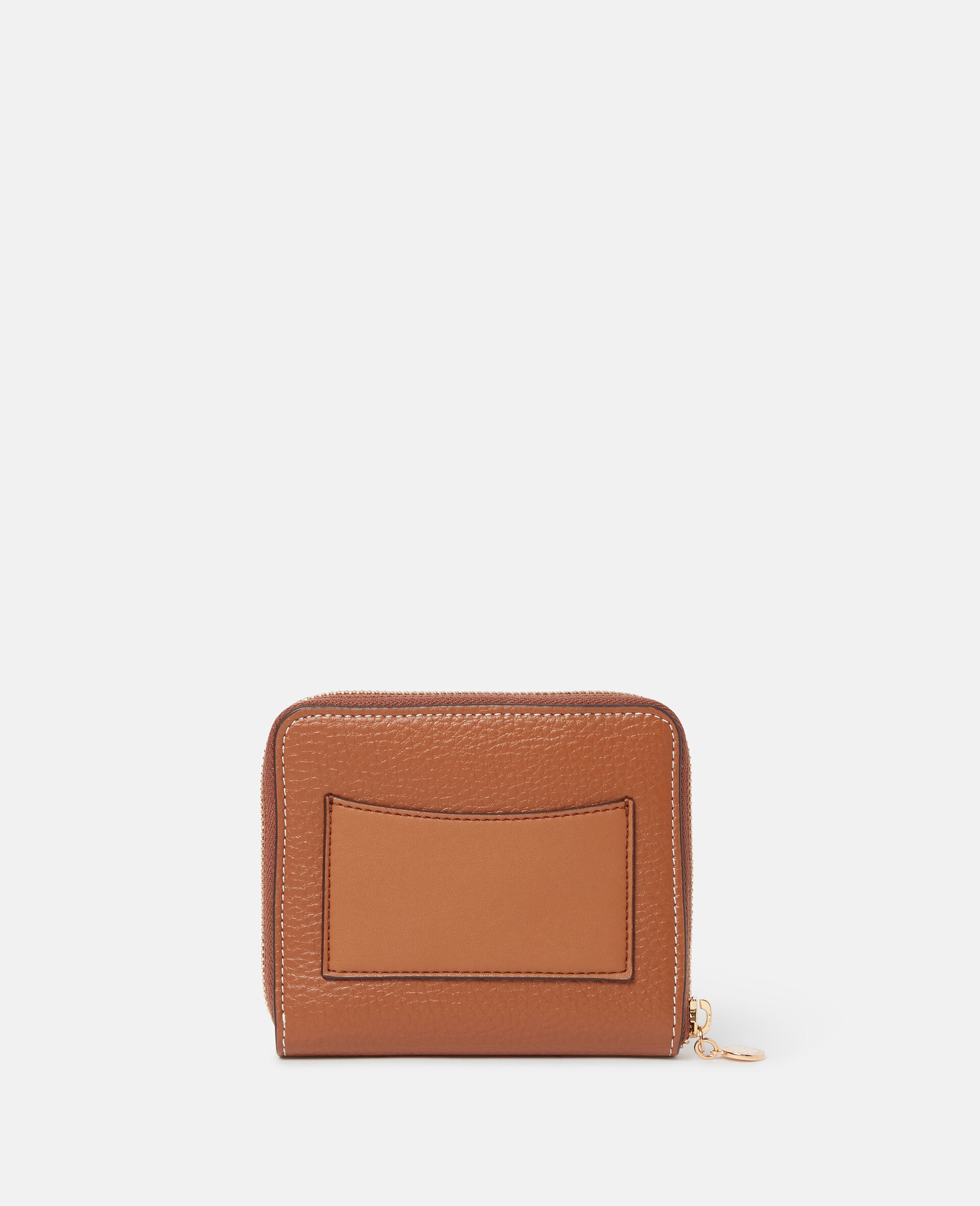 Stella Logo Grainy Studded Zip Mini Wallet - 3