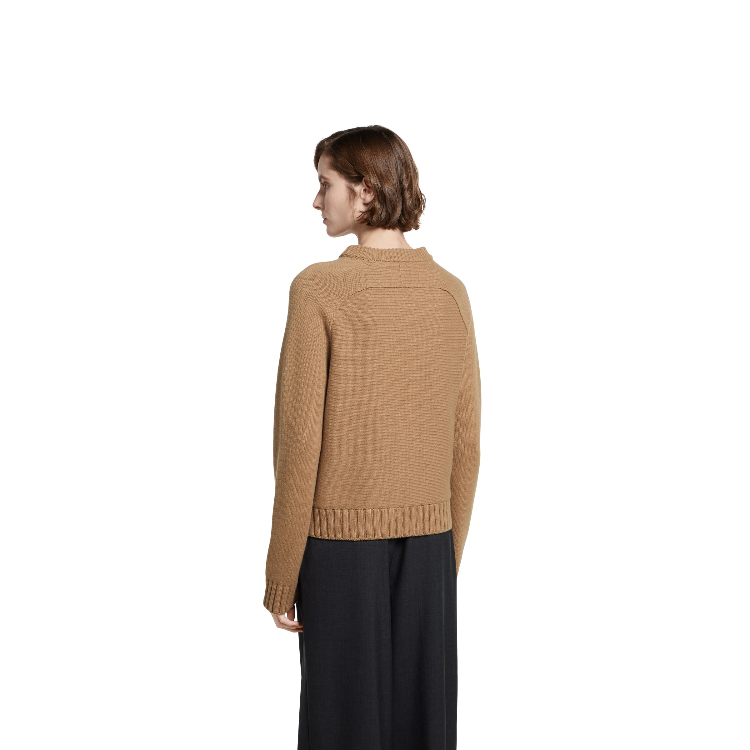 Wool cashmere top with Horsebit - 4