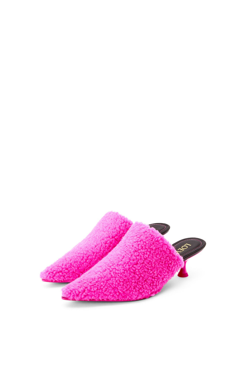 Loewe Pointy pump 50 in fleece outlook