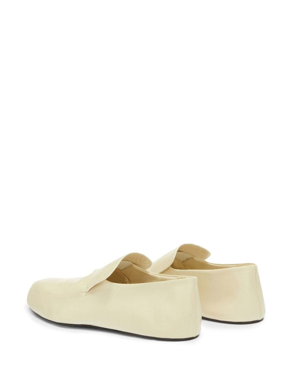 slip-on leather loafers - 3