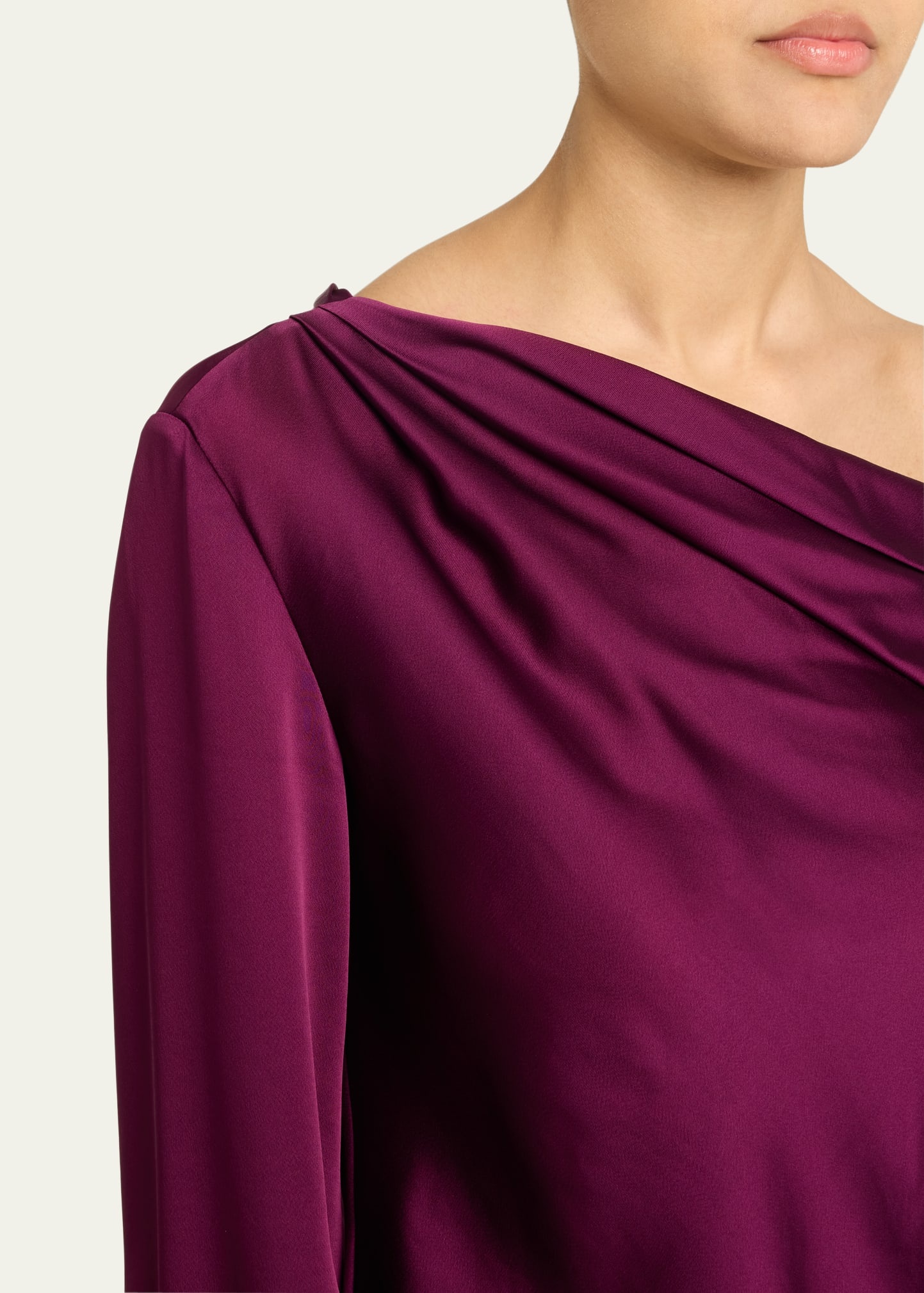 Alice Draped One-Shoulder Top - 5