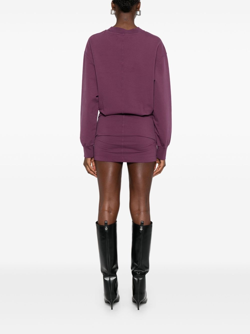 jersey mini dress - 4