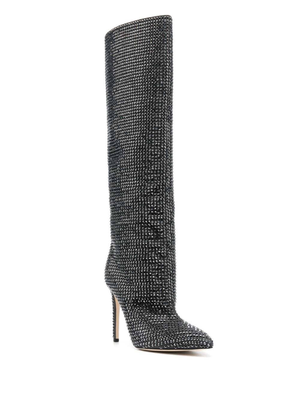Holly 115mm crystal-embellished boots - 2