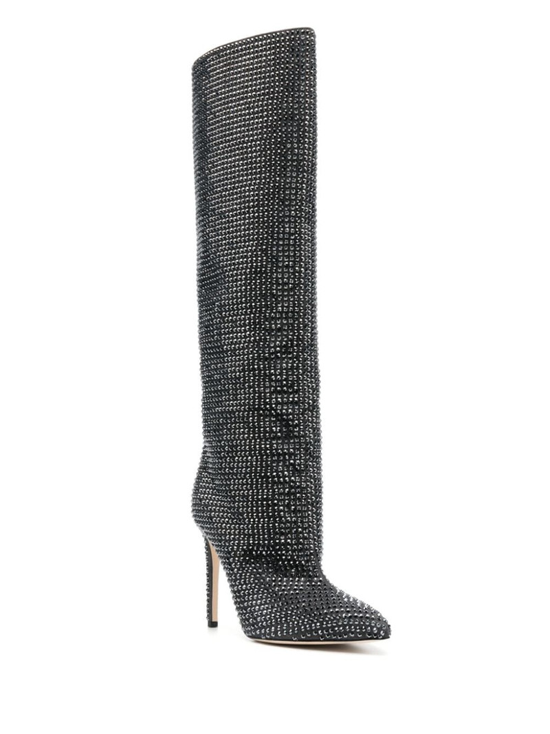 PARIS TEXAS Holly 115mm crystal-embellished boots outlook