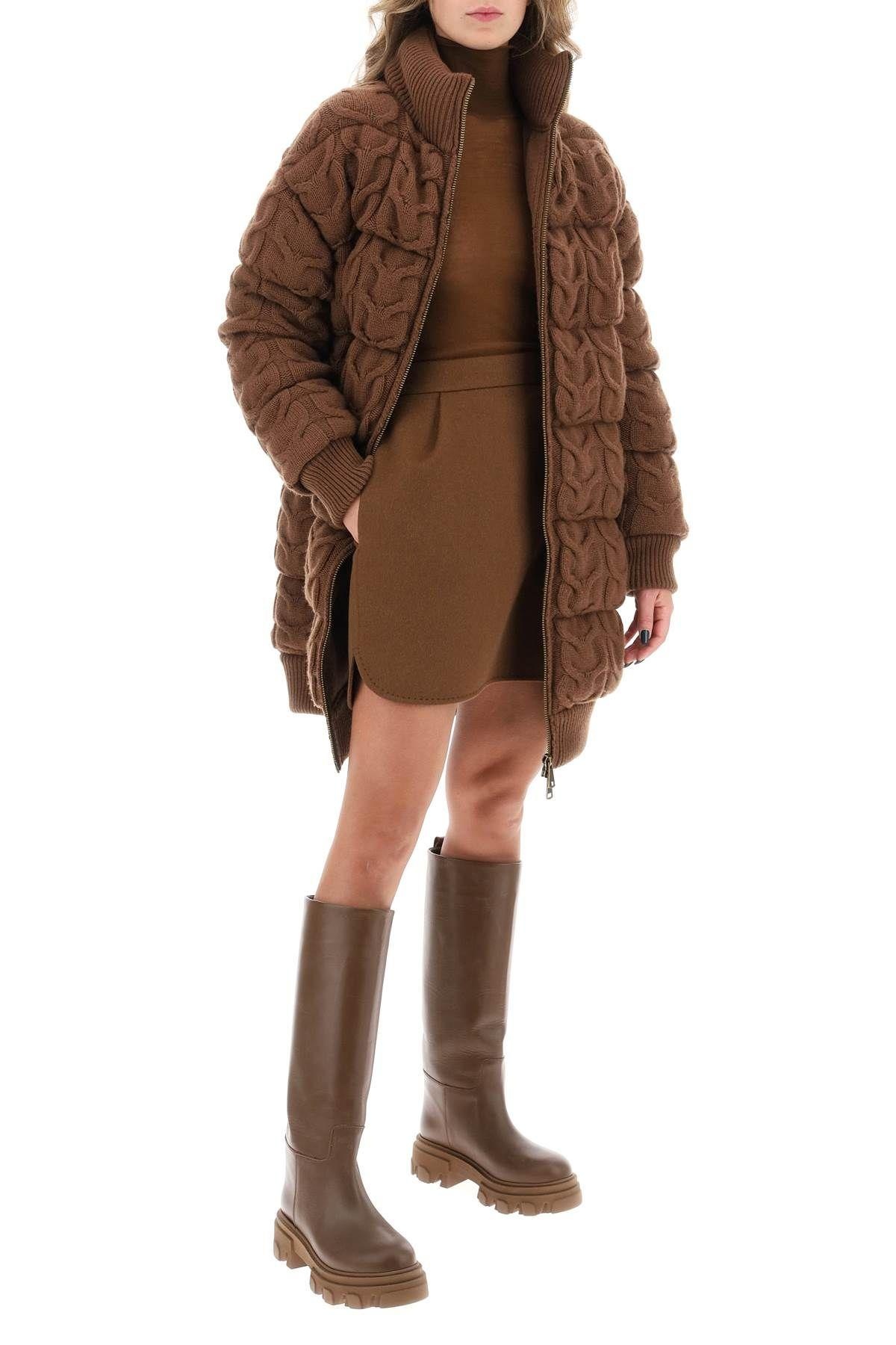 Max Mara OVATTA Wool and cashmere down jacket | REVERSIBLE