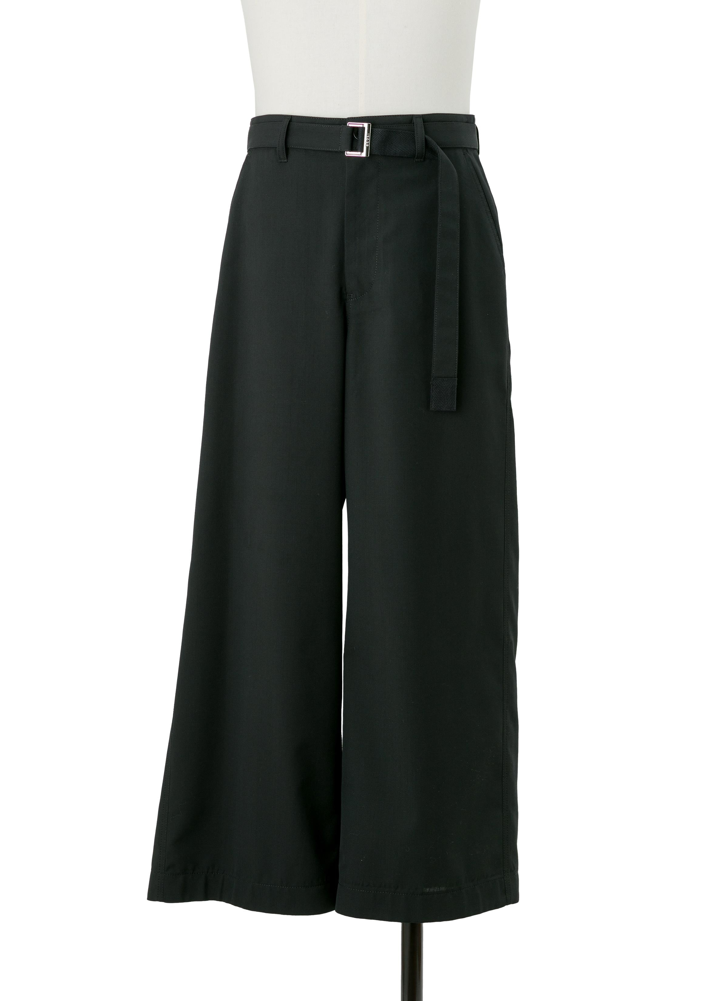 Wool Silk Suiting Pants - 1