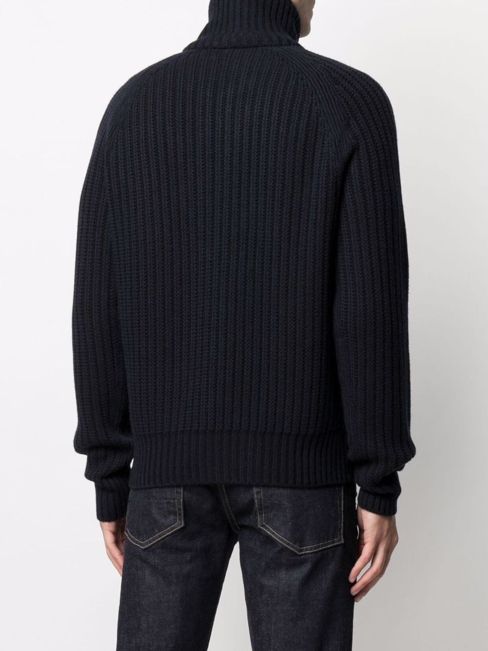 ribbed-knit jumper - 4