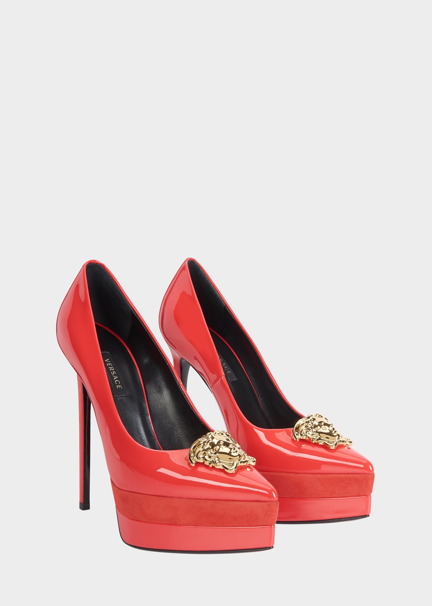 Platform Palazzo Pumps - 1